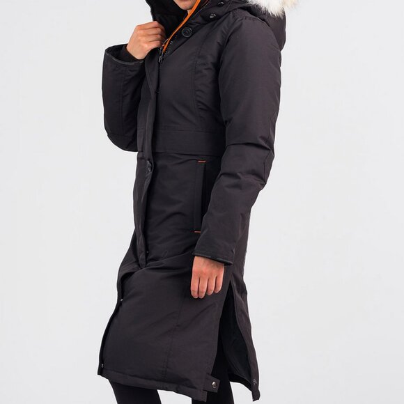 Outdoor Survival Canada Nuaja black coat NWT rated -40C - Picture 1 of 3